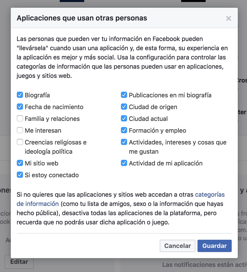 Illustration for article titled Ahora es un buen momento para revisar qué aplicaciones de Facebook tienen tus datos personales